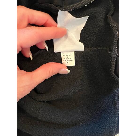 NIKE Unisex Swoosh University Crewneck Sweatshirt Polyester Fleece Line Sz Small - Picture 5 of 7